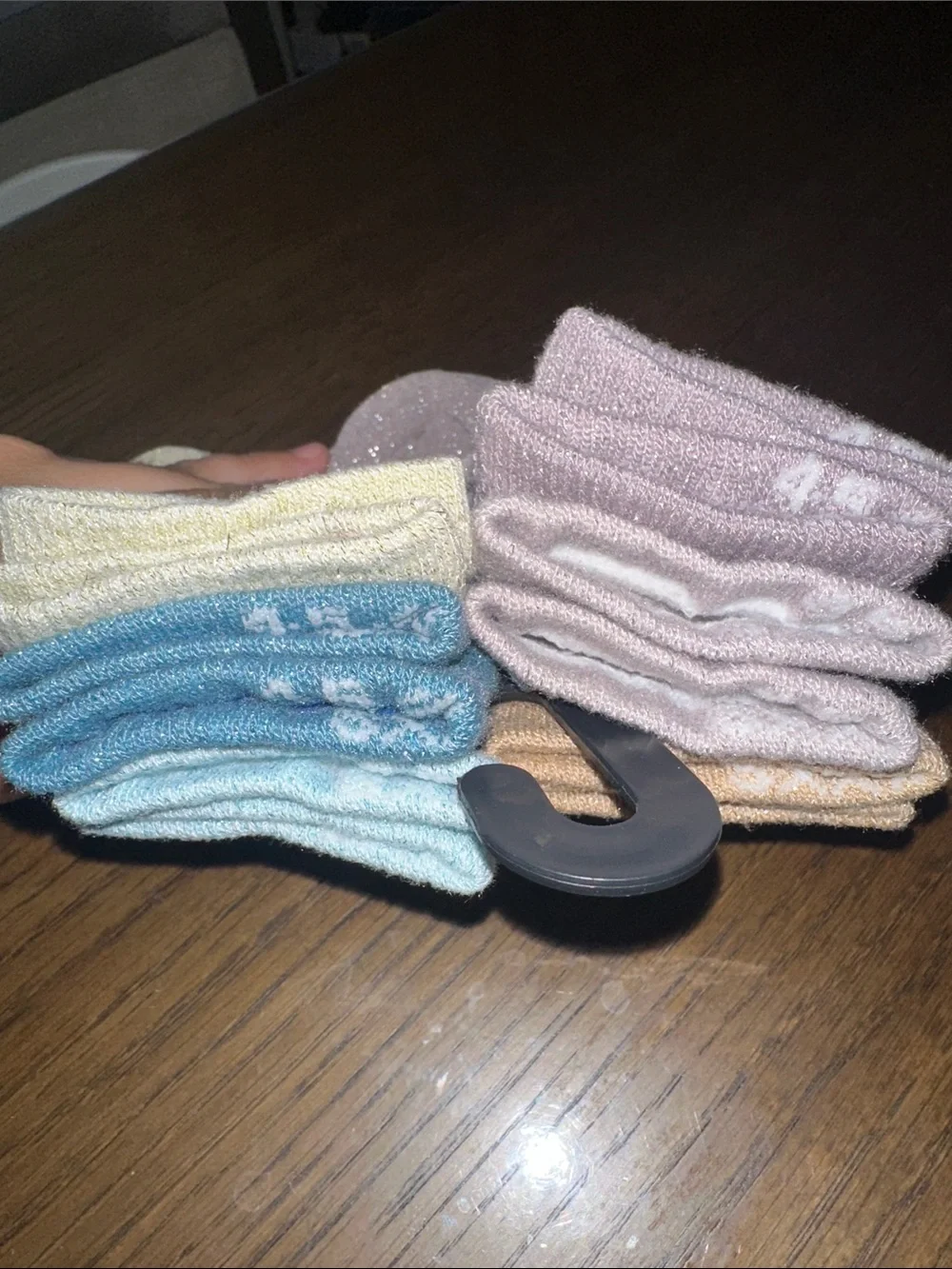 NIKE METALLIC TODDLER GIRL SOCKS